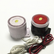 厂家直销压电式蜂鸣器警号5v9v12v警笛有源报警器高音喇叭扬声器