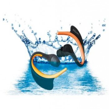 厂家防水耳机游泳mp3音乐播放器耳机运动型水下防水mp3耳机游泳