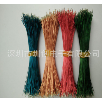 漆包线多股漆包喇叭线单芯单支铜线LED模组漆包线电容咪头小引线图2