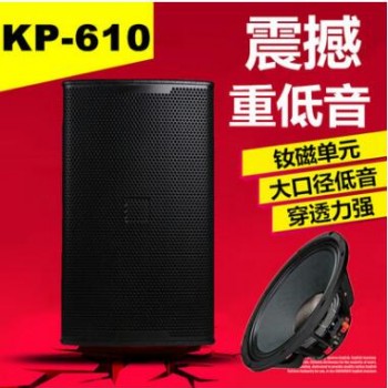 帝华专业音响KP610钕磁单元10寸350W舞台会议KTV婚庆音箱