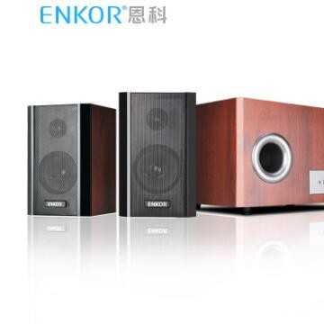 ENKOR/恩科s2850多媒体台式电脑音响2.1低音炮笔记本数码木质音箱