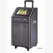 奥悦双8寸带DVD播放A-9A多功能拉秆移动电瓶音箱 9显示屏