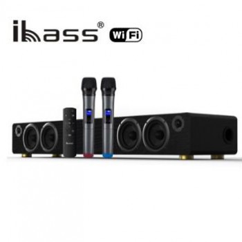 ibass大唛KTV音响 无线wifi智能回音壁 卡拉OK家庭影院 hifi音箱