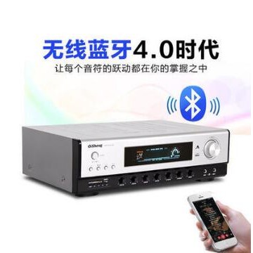 Qisheng/奇声 AV-1103（U版）家用蓝牙功放g大功率专业AV功放机