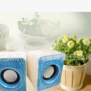 技拓迷你小音箱 电脑音箱 2.0低音无源多媒体 usb便携音响带振膜