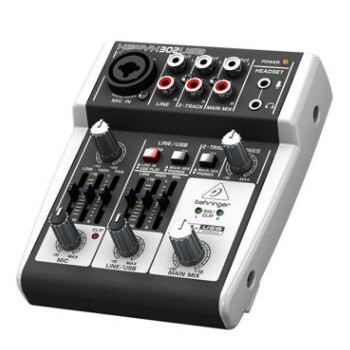 BEHRINGER/百灵达 1204USB 302USB USB供电调音台