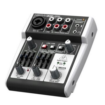 BEHRINGER/百灵达 1204USB 302USB USB供电调音台