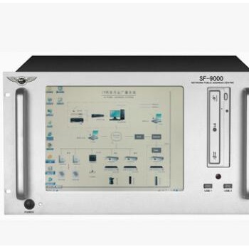 厂家批发IP网络广播数字中央控制器 IP网络广播主机