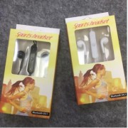 S6蓝牙无线运动耳机 双耳立体声4.1入耳式蓝牙耳机礼品单厂家直销