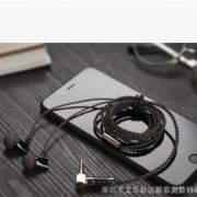 HIFI耳机入耳式 ie800双动圈铁重低音监听DIY发烧耳塞K歌手机带麦