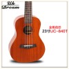 24寸全桃花芯古典头ukulele乌克丽丽小吉他 夏威夷木吉他UC-840T