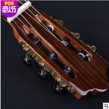缺角39寸古典吉他 CG-640S 云杉单板专业考级古典吉它厂家批发图2