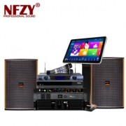NFZY FX12家用卡拉OK音响专业KTV 家庭套装 专业会议多功能厅音箱