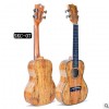 乐器批发 尤克里里SK-07 高档亮光虎纹木ukulele21寸24寸26寸