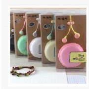 SIBYL熙彼儿马卡龙面包收纳盒入耳式耳机 M-85