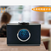 新款便携式无线蓝牙音箱 创意万年历双喇叭迷你低音炮蓝牙音响