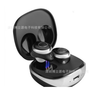真无线立体声运动蓝牙耳机 5.0双通话蓝牙耳机 带750豪安电池盒图2
