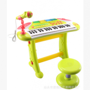 贝迪欧 儿童多功能大琴电子琴婴儿早教益智玩具乐器儿童玩具BD704