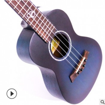 尤克里里23寸单板小吉他全桃花心木初学者成人学生女厂家直销乐器