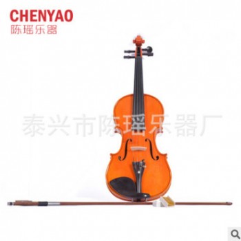 4/4 实板小提琴 手工实木演奏考级用小提琴 纯手工小提琴