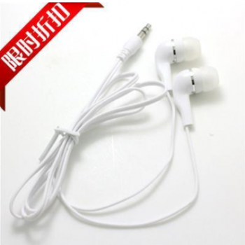 370MP3彩色有线库存耳机headphone 白色配机礼品图3