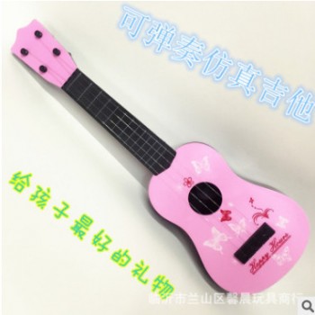 儿童玩具批发仿真迷你吉他音乐玩具吉它尤克里里促销礼品
