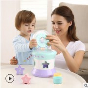 拍拍鼓音乐鼓婴儿早教益智玩具婴儿玩具宝宝3-6-12个月音乐手拍鼓