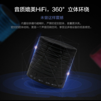 新款W89无线蓝牙音响迷你便携式插卡音响电镀式外观外贸产品音响图2