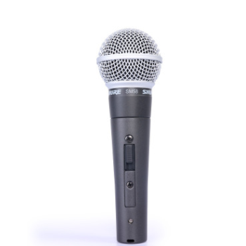 SHURE/舒尔 SM58S人声有线话筒演出家用动圈录音棚抖音直播麦克风