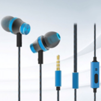 金属耳机入耳式重低音手机耳机线控带麦耳塞通用手机运动耳机