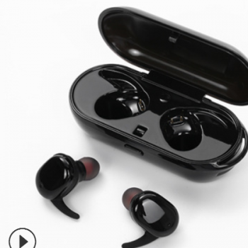 新款跨境专供 无线蓝牙耳机 运动防水触摸式TWS双耳分离蓝牙耳麦