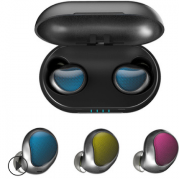 跨境专供 TWS蓝牙耳机无线迷你隐形运动跑步耳机充电仓耳机可定