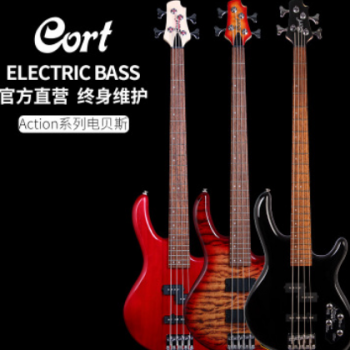 Cort考特 Action系列4弦电贝司初学进阶电贝斯Bass