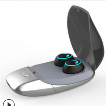 新款TWS蓝牙耳机5.0触控带充电仓蓝牙耳机无线入耳式厂家定制LOGO