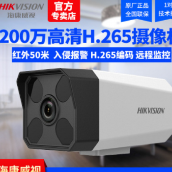 海康威视200万H.265网络摄像机 1080P家用室外监控摄像头B12H-I