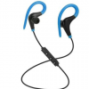 无线蓝牙耳机BT-1大牛角 运动有线立体音通用耳机 挂耳式双耳运动