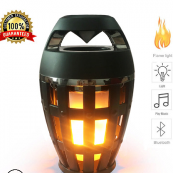 新款创意无线蓝牙音箱火焰LED灯迷你蓝牙音响氛围灯智能火焰音响