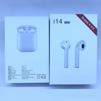 i14TWS真无线运动立体声耳塞式蓝牙耳机 双耳通话触摸5.0带充电仓