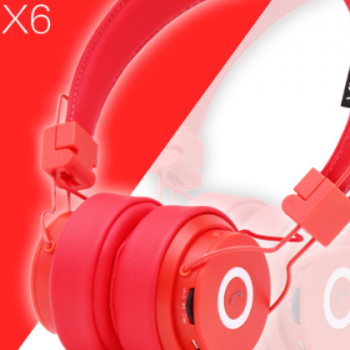 NIA-X6 NIA耳机 头戴式蓝牙耳机插卡MP3耳机 APP控制 发烧级喇叭