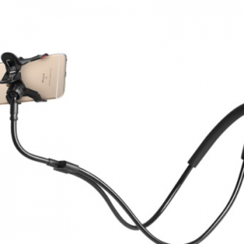 创意床头懒人挂脖手机支架 挂颈 手机平板 支架 智能手机通用支架