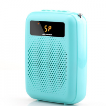 APORO T4有线大功率便携小扩音器收录音腰挂导游教学蜜蜂插卡U盘