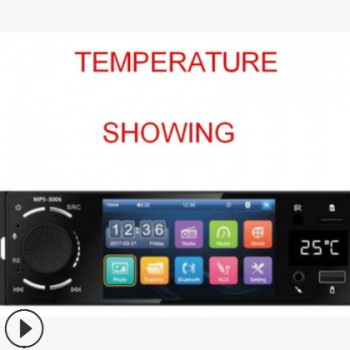 4.1 inch Touch Screen Car stereo MP5 player bluetooth/aux in