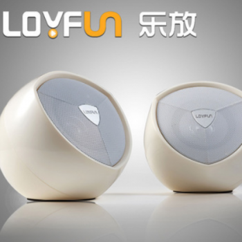 乐放910 多媒体笔记本台式电脑迷你小音箱 USB小音响便携低音炮