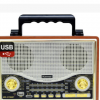 MD-1706BT复古木质收音机/插卡音箱/蓝牙音箱2018新款收音机户外
