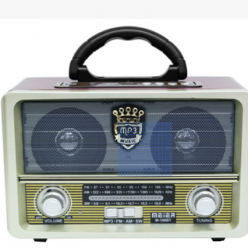M-108BT复古木质收音机/蓝牙插卡音箱