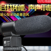 蒂森特（dste） 佳能尼康超心形指向性采访录音枪式话筒麦克风