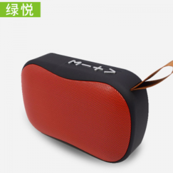 LVYUE-R13新款蓝牙音箱便携式插卡小音响挂钩吊绳布艺礼品小钢炮