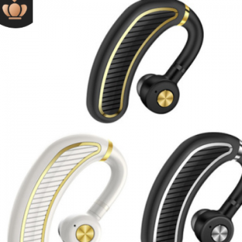 K21商务蓝牙耳机5.0车载单边挂耳式无线运动蓝牙耳机亚马逊爆款