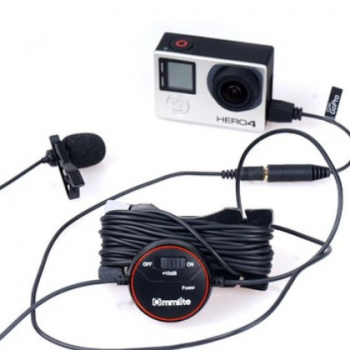 咔莱可调增益全指向性领夹式麦克风CVM-V03GP GoPro运动相机专用