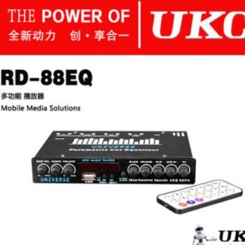 供应车载音响均衡器EQ RD-88EQ 功放调节器 均衡器